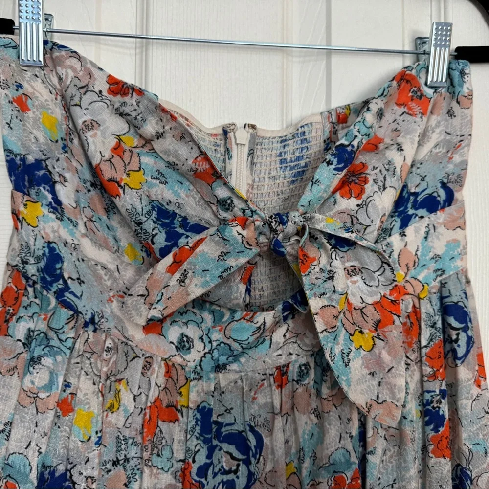 Zimmermann Multicolor Strapless Dress - Picture 4 of 6